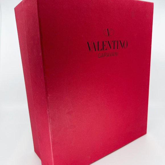 VALENTINO 39 US 9  Lace Crystal Nude Black Booties Stiletto Box and Dust Cover - Picture 16 of 16